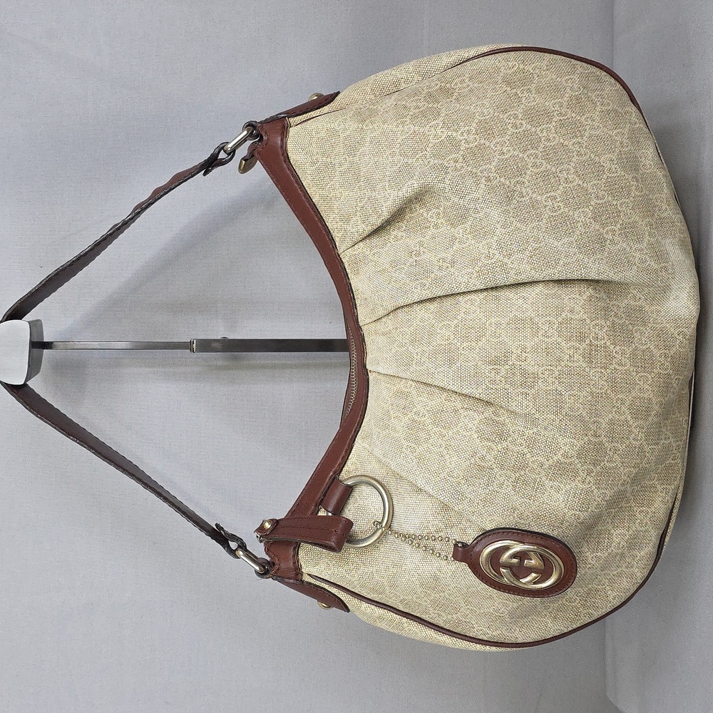 ✨️GUCCI GG Canvas Sukey Hobo Bag - Picture 2 of 16